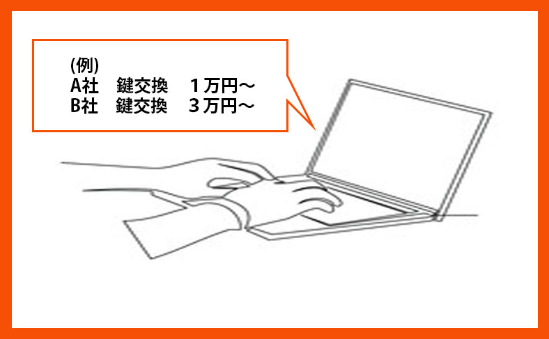 コツ③ 複数の鍵屋を比較する